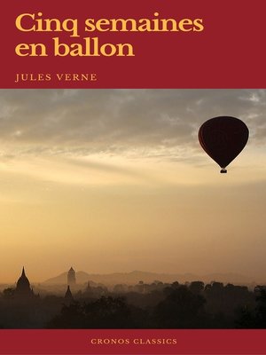 cover image of Cinq semaines en ballon (Cronos Classics)